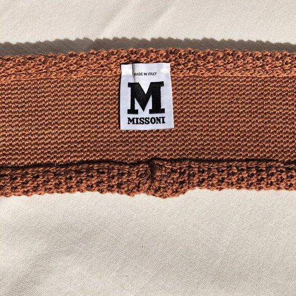 MISSONI KNIT STRIPED MULTICOLOR BELT main image 4